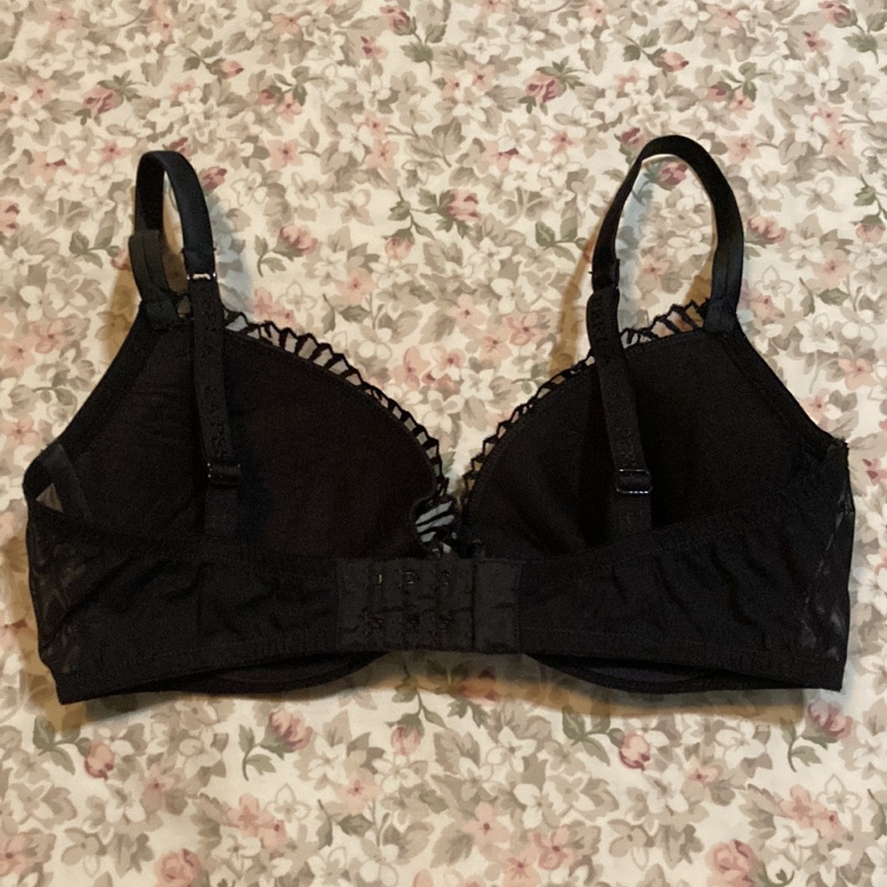La Perla Black Bra Size 2 / 34D - Picture 4 of 10